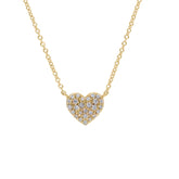 Halskette Herz in 18 Karat Gelbgold - 259113